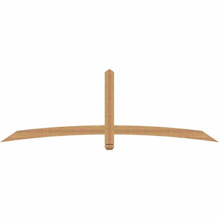 Ekena Millwork Bellingham Timber Gable Bracket, Western Red Cedar, 84"W x 28"H x 1 1/2"D x 3 1/2"F, 8/12 Pitch GBW084X28X0204BEL00SWR